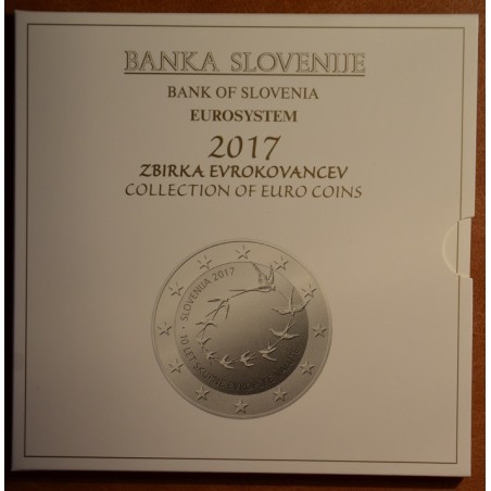 Euromince mince Slovinsko 2017 sada 10 euromincí (BU)