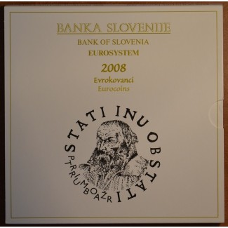 euroerme érme Szlovénia 2008 - 9 részes forgalmi sor (BU)
