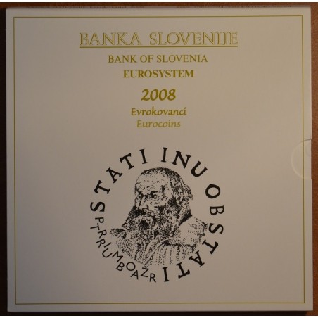 Euromince mince Slovinsko 2008 sada 9 euromincí (BU)