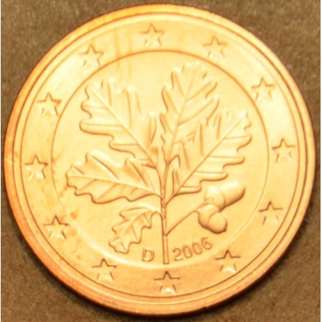 Euromince mince 1 cent Nemecko \\"D\\" 2006 (UNC)