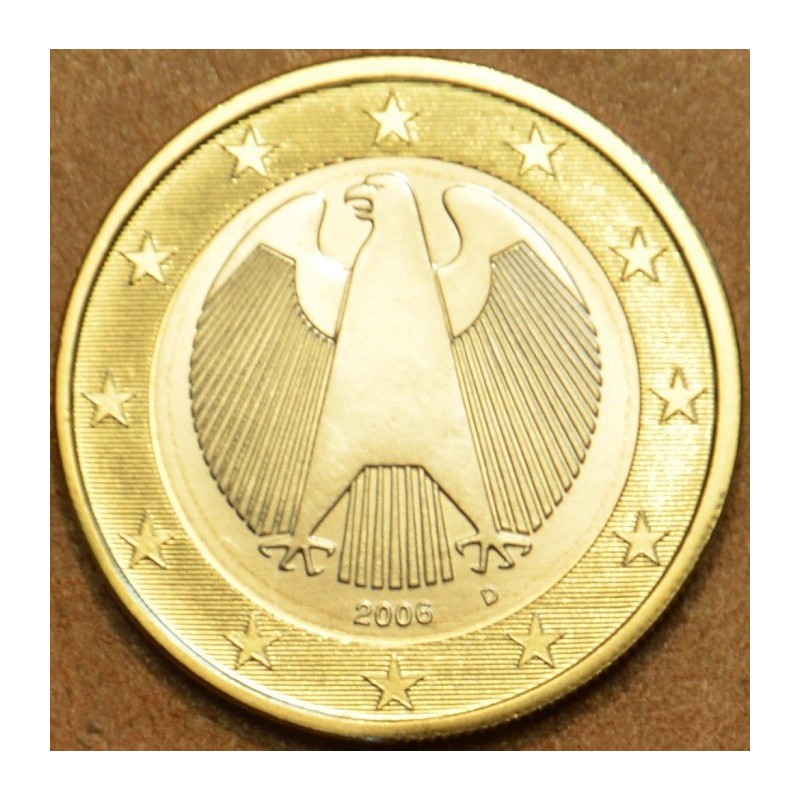 Euromince mince 1 Euro Nemecko \\"D\\" 2006 (UNC)