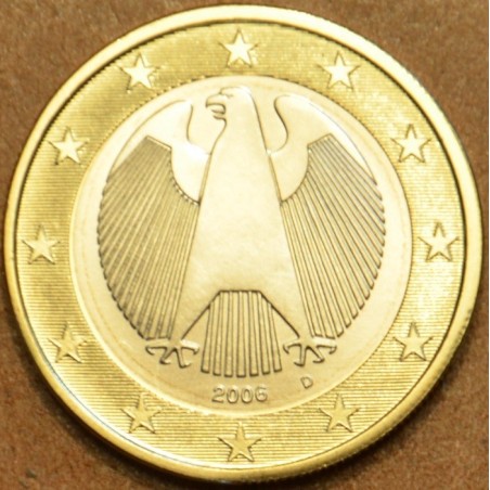 Euromince mince 1 Euro Nemecko \\"D\\" 2006 (UNC)