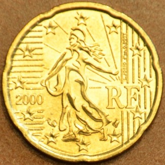 euroerme érme 20 cent Franciaország 2000 (UNC)