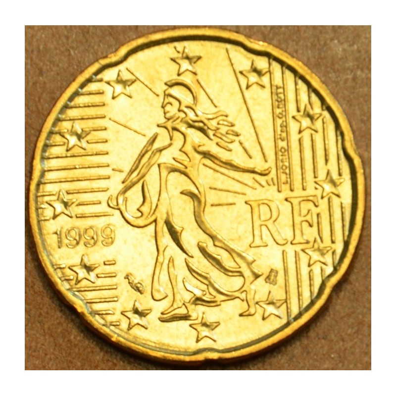 euroerme érme 20 cent Franciaország 1999 (UNC)