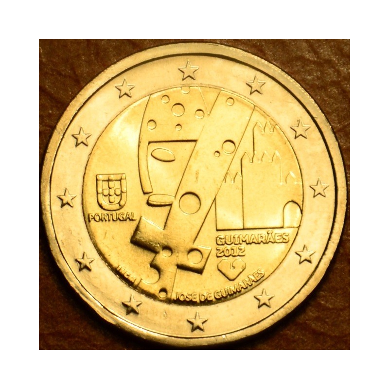 eurocoin eurocoins 2 Euro Portugal 2012 - Guimarães - Capital Europ...