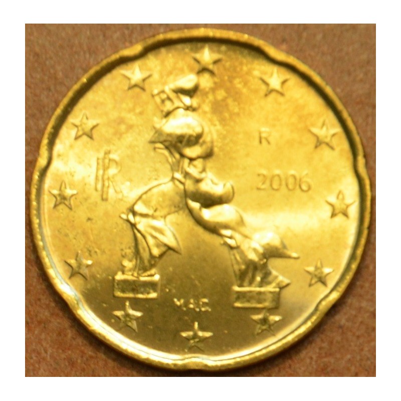 eurocoin eurocoins 20 cent Italy 2006 (UNC)