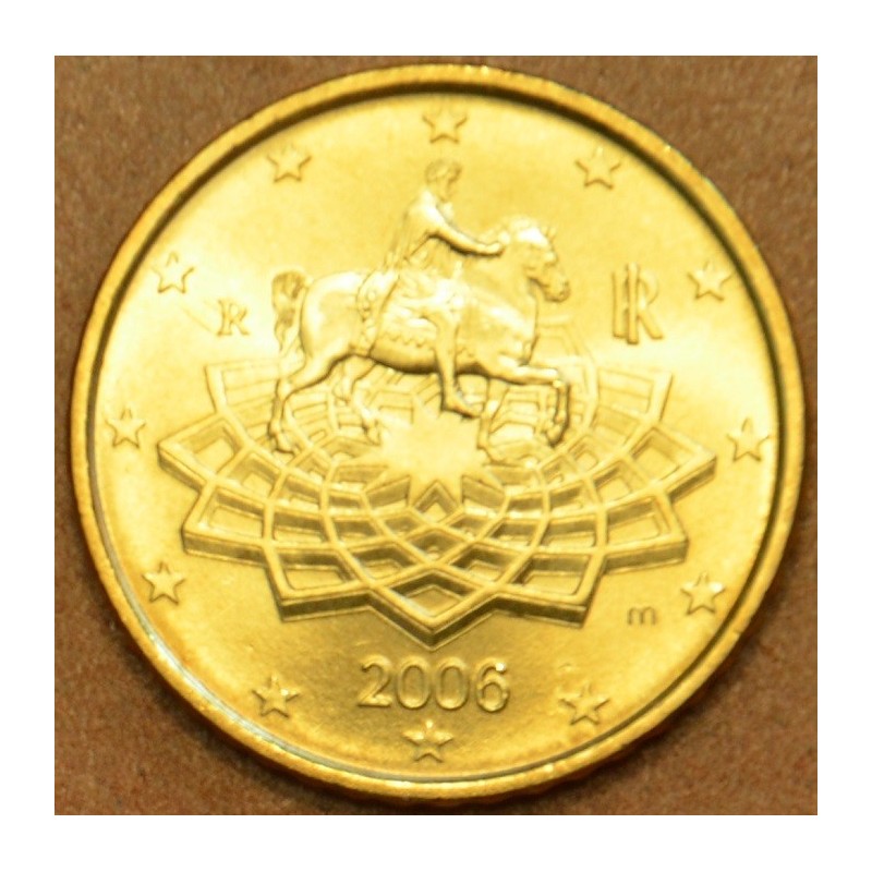 eurocoin eurocoins 50 cent Italy 2006 (UNC)
