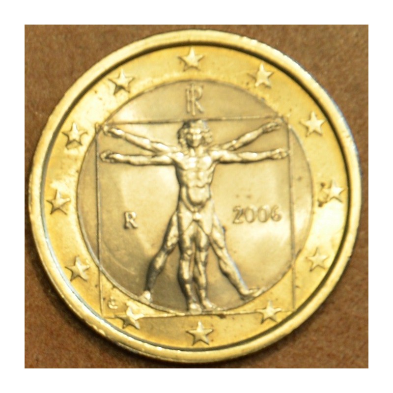 euroerme érme 1 Euro Olaszország 2006 (UNC)