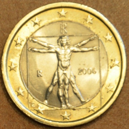 eurocoin eurocoins 1 Euro Italy 2006 (UNC)