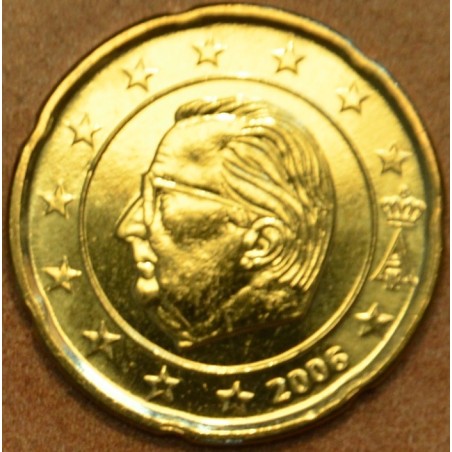 Euromince mince 20 cent Belgicko 2006 (UNC)