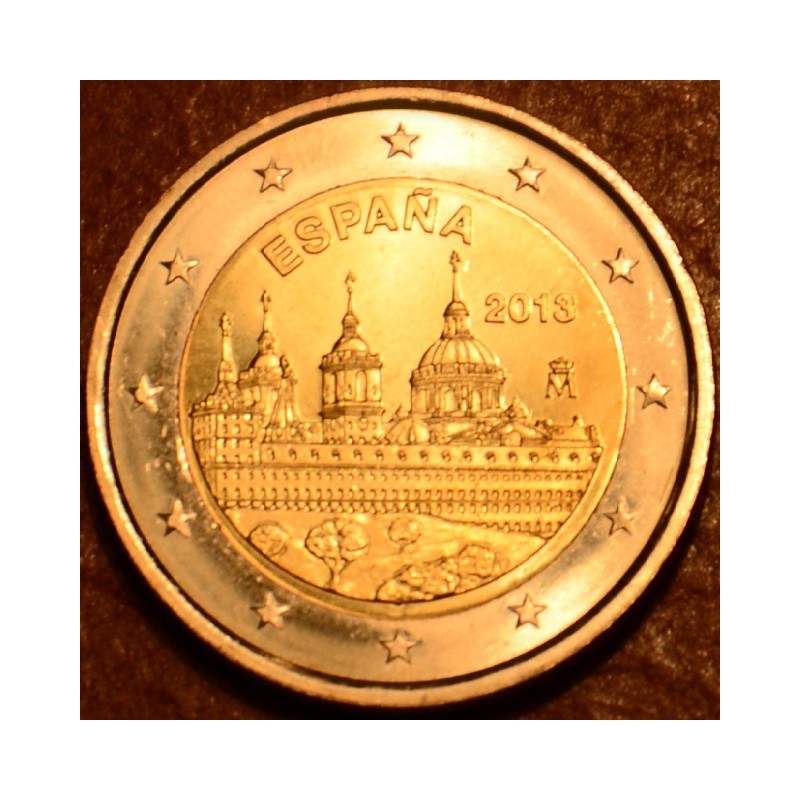 Euromince mince 2 Euro Španielsko 2013 - Kláštor sv. Vavrinca z el ...