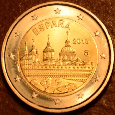Euromince mince 2 Euro Španielsko 2013 - Kláštor sv. Vavrinca z el ...