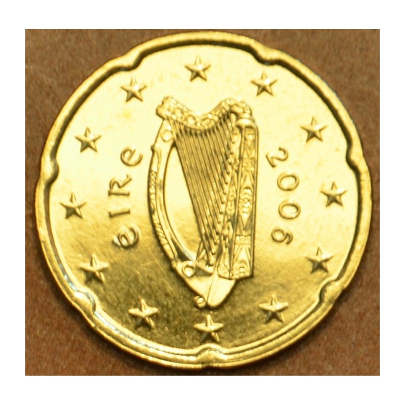 Euromince mince 20 cent Írsko 2006 (UNC)