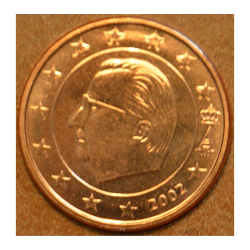 Euromince mince 1 cent Belgicko 2002 (UNC)