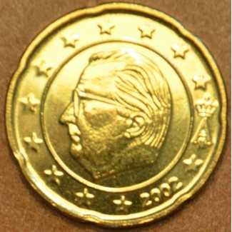 Euromince mince 20 cent Belgicko 2002 (UNC)