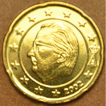 Euromince mince 20 cent Belgicko 2002 (UNC)