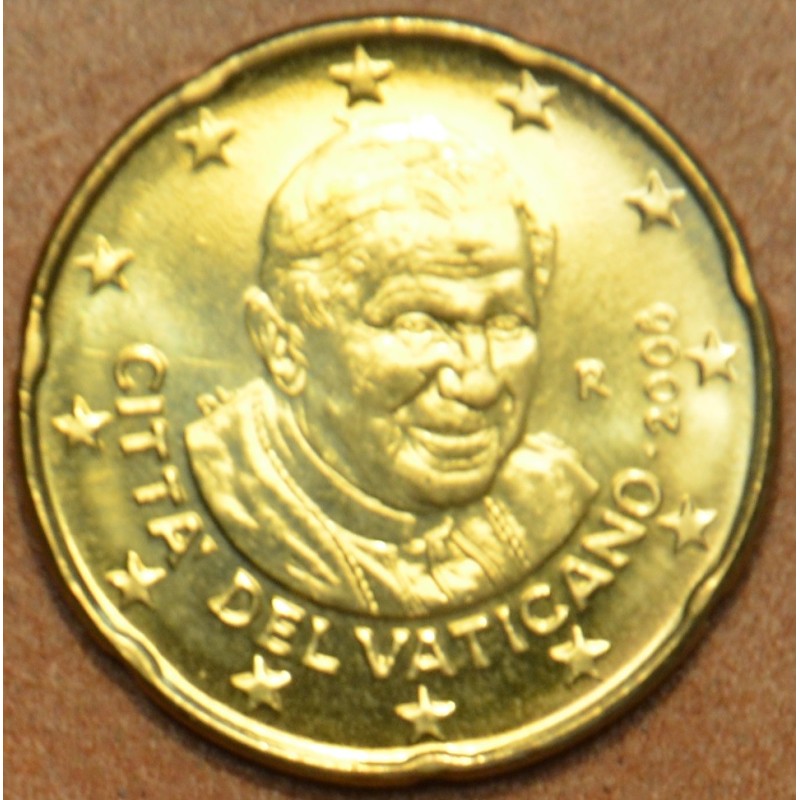 Euromince mince 20 cent Vatikán 2008 (BU)
