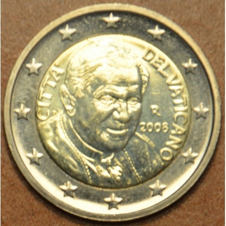 Euromince mince 2 Euro Vatikán 2008 Benedikt XVI. (BU)
