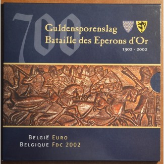 Euromince mince Belgicko 2002 oficiálna sada (BU)