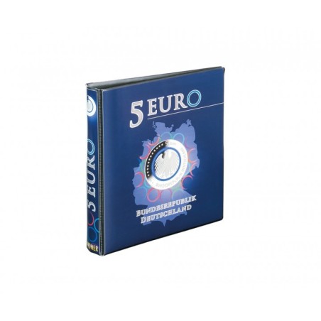 euroerme érme Lindner üres album 5 eurós német érmékre 2016-