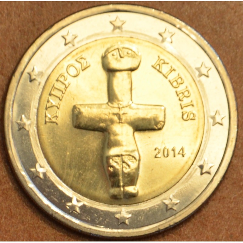 eurocoin eurocoins 2 Euro Cyprus 2014 (UNC)