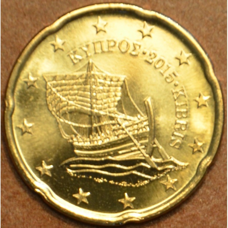 eurocoin eurocoins 20 cent Cyprus 2015 (UNC)