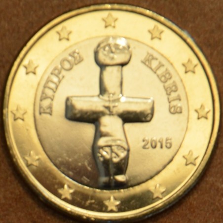 eurocoin eurocoins 1 Euro Cyprus 2015 (UNC)