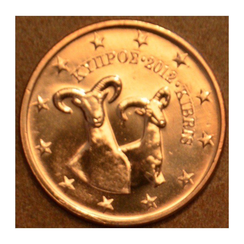 eurocoin eurocoins 5 cent Cyprus 2012 (UNC)