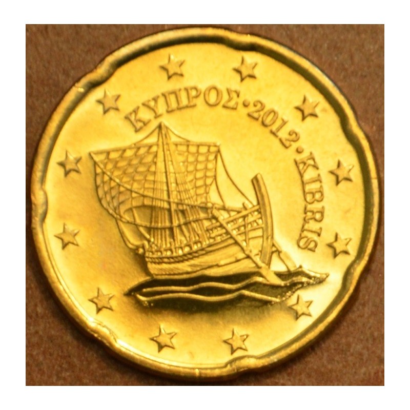 Euromince mince 20 cent Cyprus 2012 (UNC)