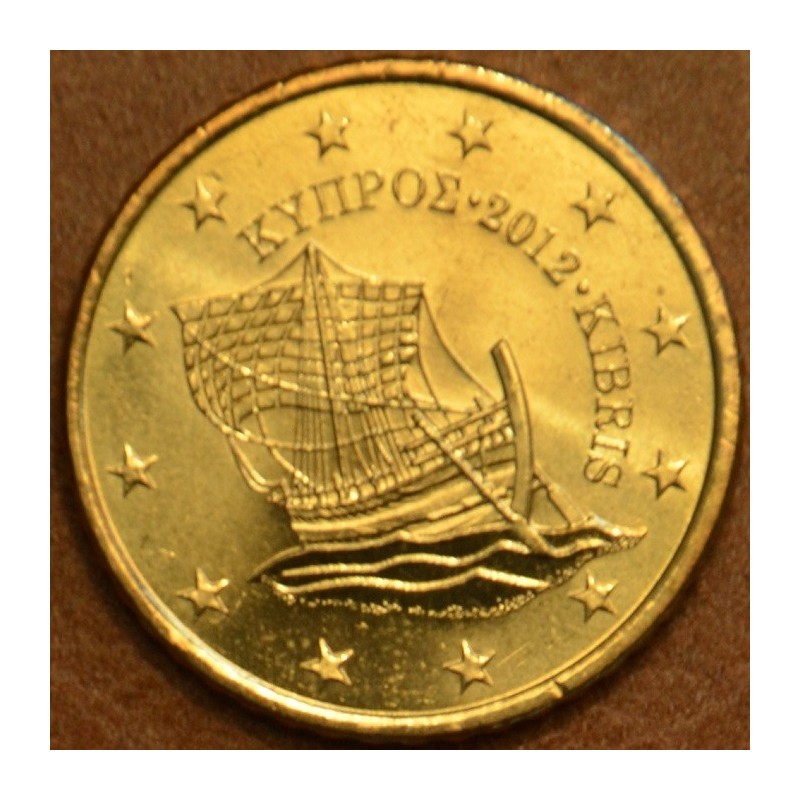 Euromince mince 50 cent Cyprus 2012 (UNC)