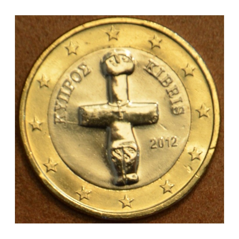 eurocoin eurocoins 1 Euro Cyprus 2012 (UNC)