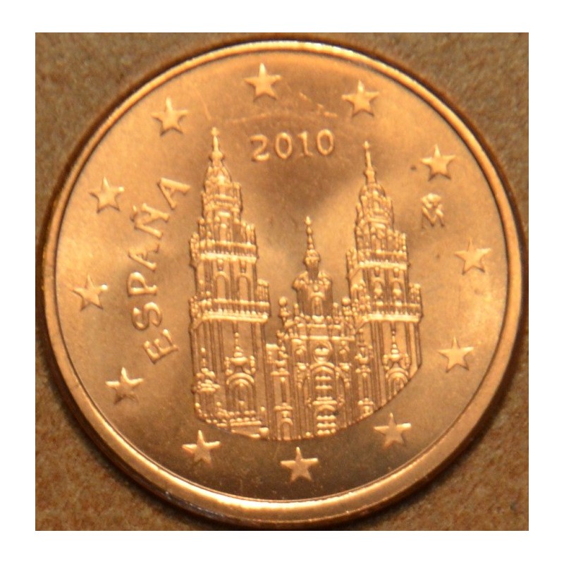 euroerme érme 2 cent Spanyolország 2010 (UNC)
