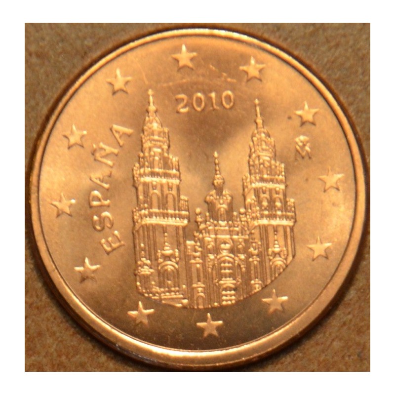 euroerme érme 1 cent Spanyolország 2010 (UNC)