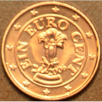 Euromince mince 1 cent Rakúsko 2006 (UNC)
