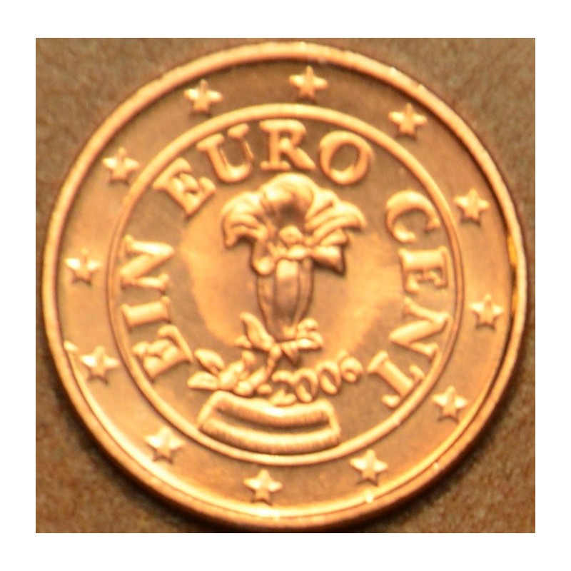 eurocoin eurocoins 1 cent Austria 2006 (UNC)