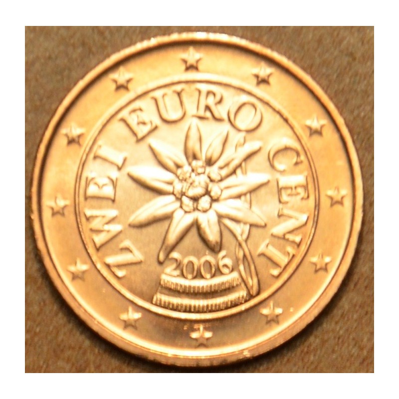 euroerme érme 2 cent Ausztria 2006 (UNC)