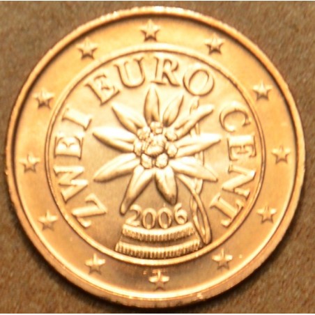 euroerme érme 2 cent Ausztria 2006 (UNC)