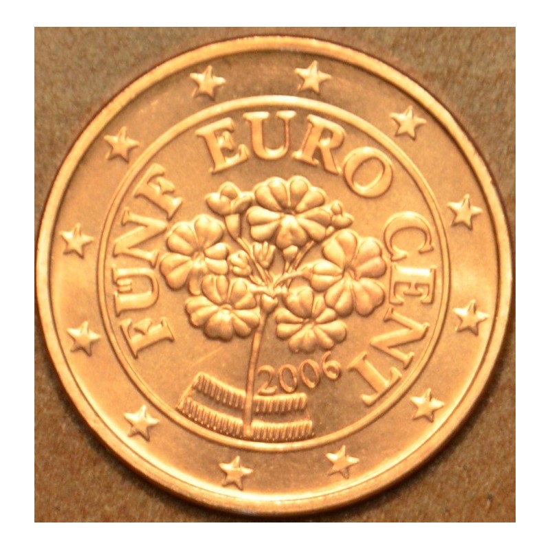 euroerme érme 5 cent Ausztria 2006 (UNC)