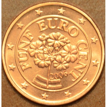 euroerme érme 5 cent Ausztria 2006 (UNC)