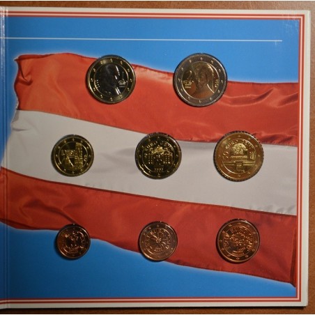 eurocoin eurocoins Austria 2002 set of 8 coins (BU)