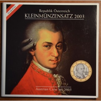eurocoin eurocoins Austria 2003 - set of 8 coins (BU)