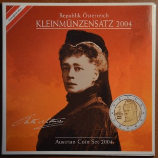 eurocoin eurocoins Austria 2004 set of 8 coins (BU)
