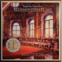 Austria 2005 set of 8 coins (BU)