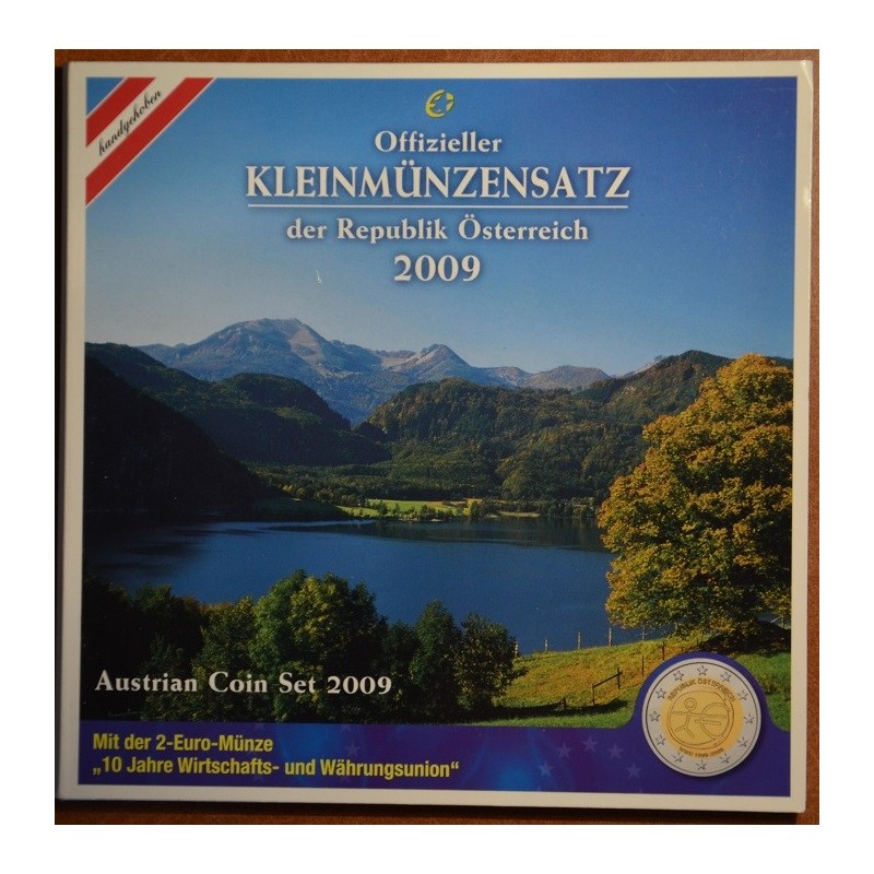 eurocoin eurocoins Austria 2009 set of 8 coins (BU)