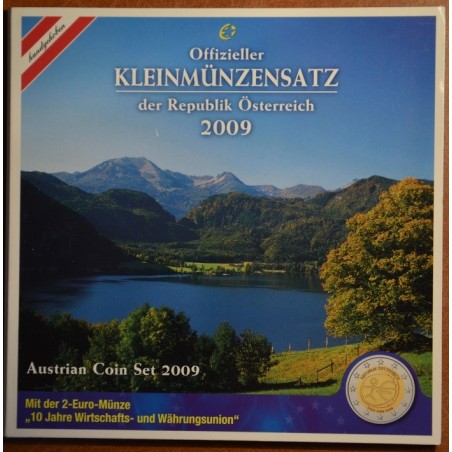 euroerme érme Ausztria 2009 - 8 részes forgalmi sor (BU)