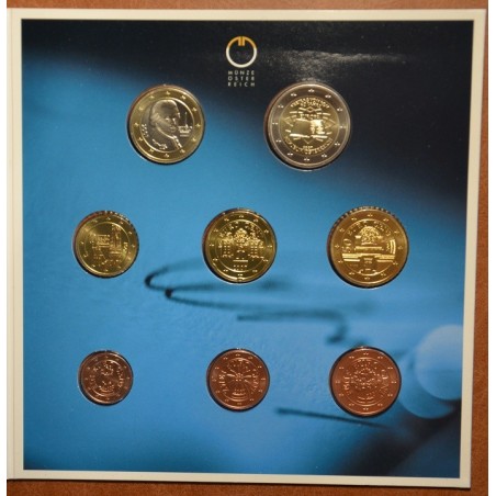 Euromince mince Rakúsko 2007 sada 8 mincí (BU)