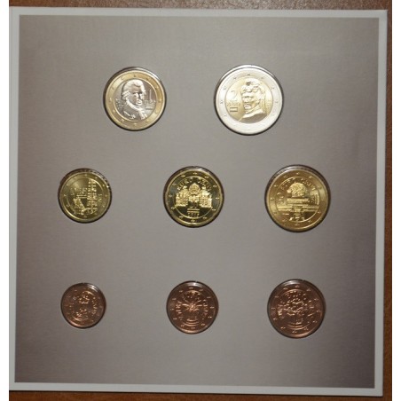 eurocoin eurocoins Austria 2015 set of 8 coins (BU)