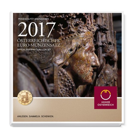 euroerme érme Ausztria 2017 - 8 részes forgalmi sor (BU)