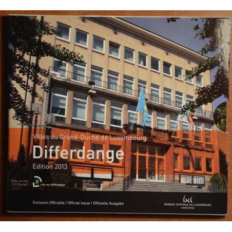 Euromince mince Luxembursko 2013 sada 9 mincí Differdange (BU)