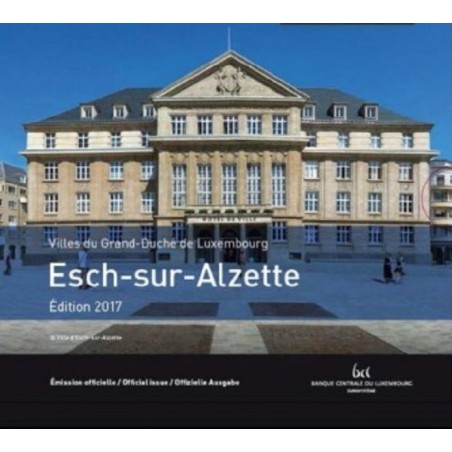 Euromince mince Luxembursko 2017 sada 9 mincí (BU)